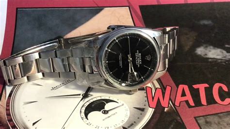 rolex fast ticking sound